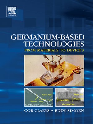 cover image of Germanium-Based Technologies